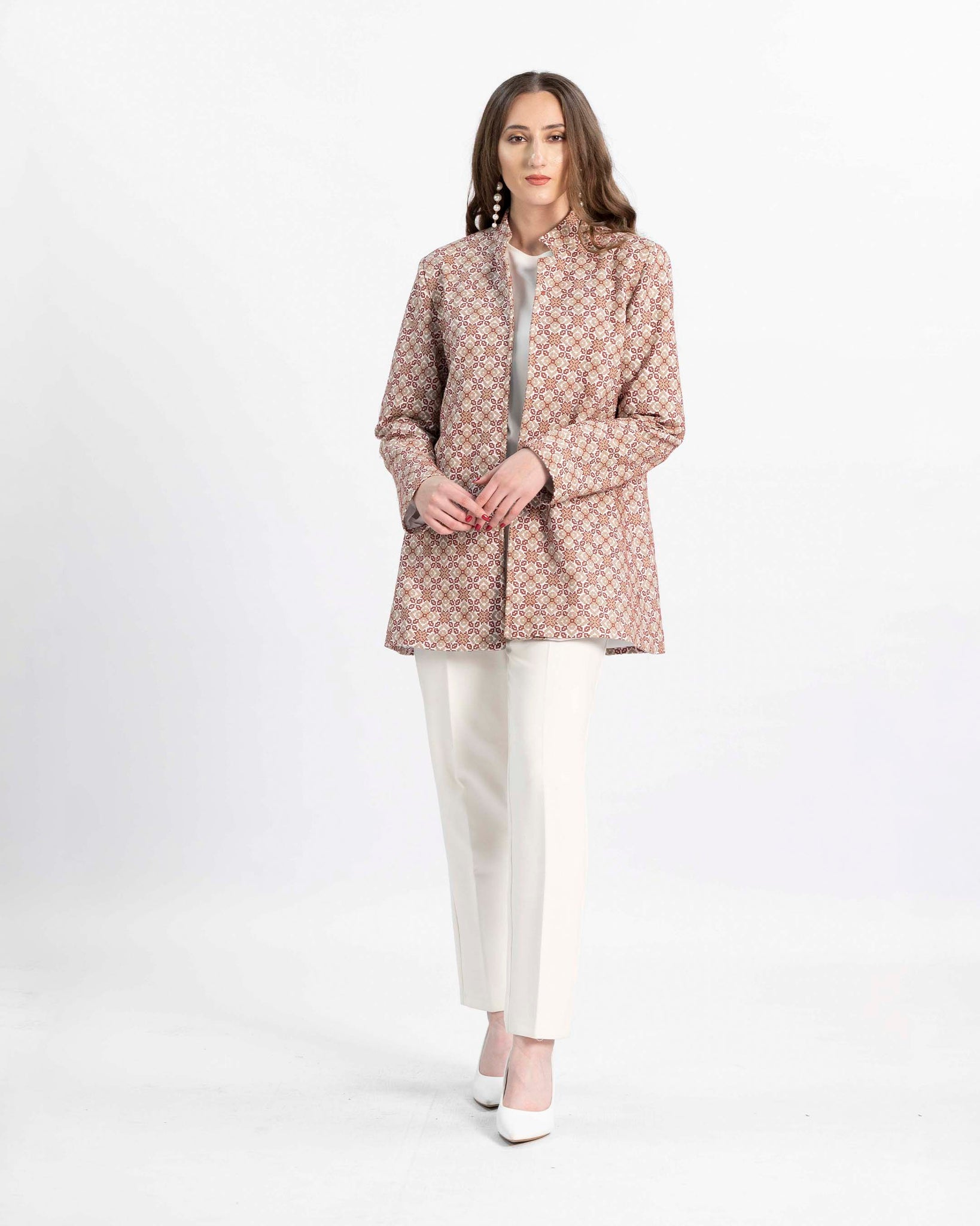 Enchanté: Women's Embroidered Bliss Blazer Jacket