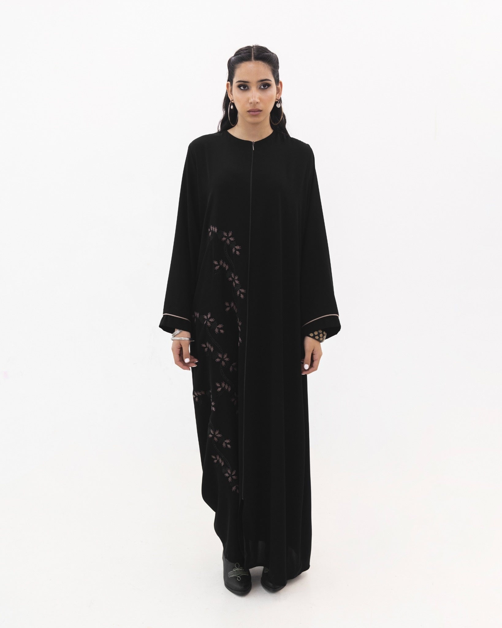 Hafsa — Faux Silk Summer Abaya