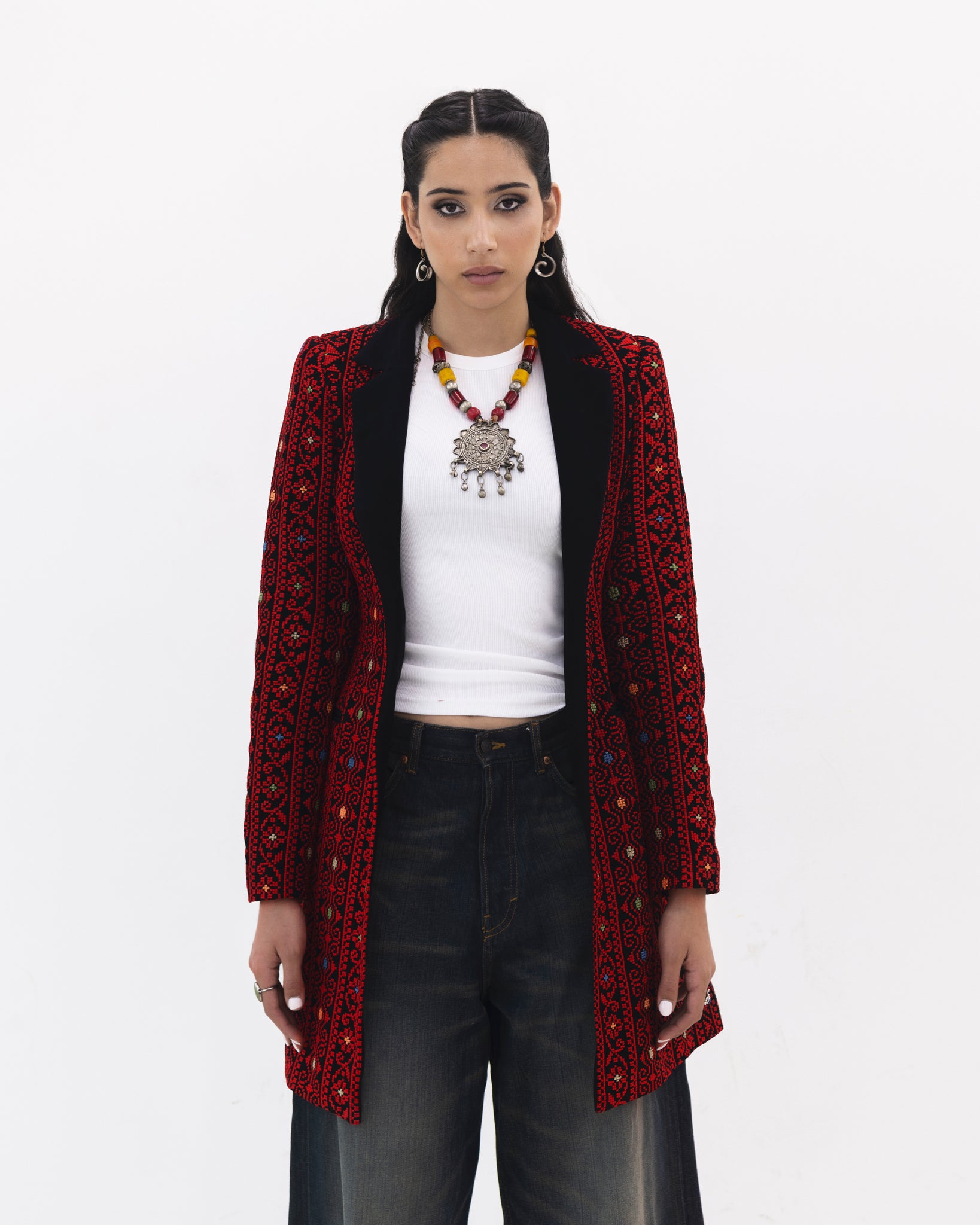 Jaffa Dreams ’25 — Embroidered Long Jacket