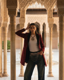 Jaffa Dreams ’25 — Embroidered Long Jacket 