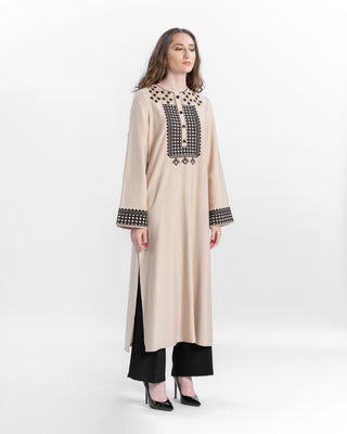 Embroidered sirwal kameez two-piece set — ASHI