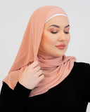 Crepe chiffon hijab scarf for formal and casual wear — ASHI