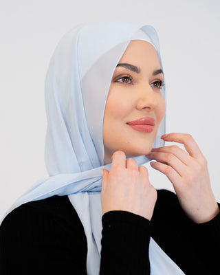 Crepe chiffon hijab scarf — ASHI