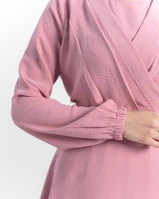 Modest two-piece suit set in navy — ASHI