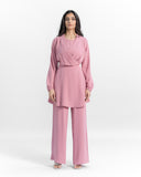 Minimalist modest two-piece suit set — ASHI