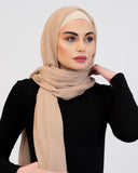 Soft oversized hijab for full coverage — ASHI