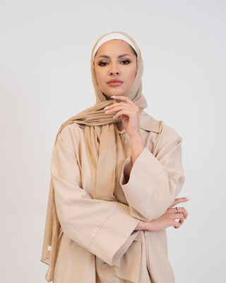 Elegant shimmer hijab scarf for special occasions — ASHI