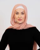 Shimmer hijab scarf with elegant finish — ASHI