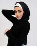 Elegant shimmer modest hijab scarf — ASHI