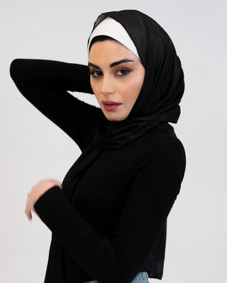 Elegant shimmer modest hijab scarf — ASHI