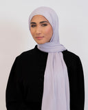 Shimmer hijab scarf draped — ASHI