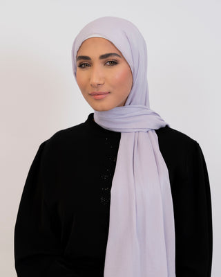 Shimmer hijab scarf draped — ASHI