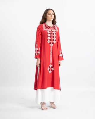 Enchanting Desi two-piece embroidered set — ASHI