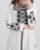 Desi-inspired embroidered two-piece set — ASHI