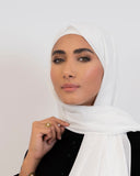 Glamorous glitter hijab scarf, special-occasion accessory — ASHI