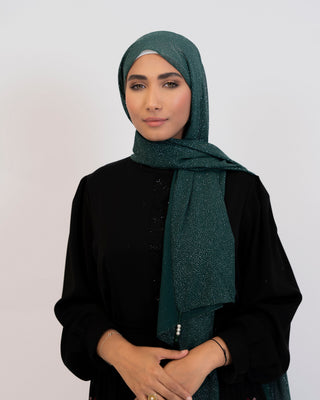 Glamorous glitter hijab scarf — ASHI