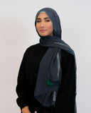 Soft Indian-inspired hijab scarf — ASHI