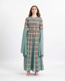 Mystic Cascades modest maxi thobe with long sleeves — ASHI