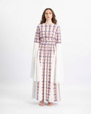Mystic Cascades embroidered Palestinian thobe — ASHI