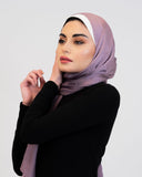 Shimmer-finish hijab scarf — ASHI