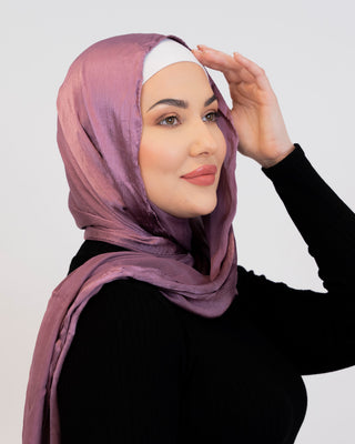 Elegant shimmer modest hijab — ASHI