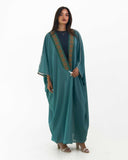 Women's bisht-style abaya open robe, floor length — ASHI
