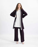 Serenity Essence embroidered two-piece set — long blouse and pants — ASHI