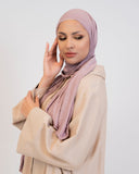 Plain jersey hijab scarf — ASHI