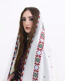Star Studded embroidered hijab veil — ASHI