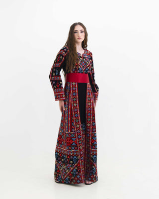 Starlight Beersheba modest maxi thobe with long sleeves — ASHI