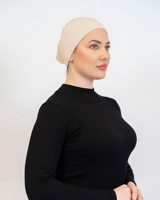 Breathable cotton-blend hijab undercap — ASHI