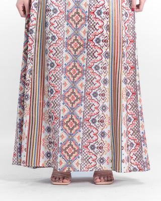 Detail of embroidery and belt on the Tulkarm Heritage thobe — ASHI