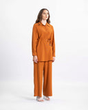 Whispering Breeze modest two-piece suit set — longline tunic and trousers — ASHI
